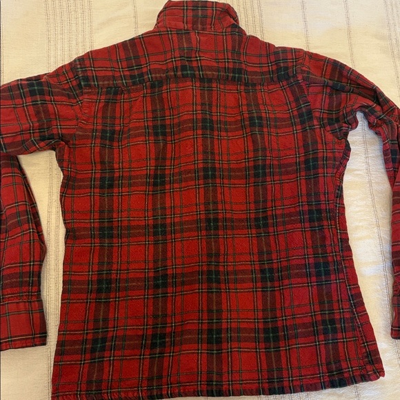 LL BEAN WOOL PLAID SHIRT - Picture 8 of 8